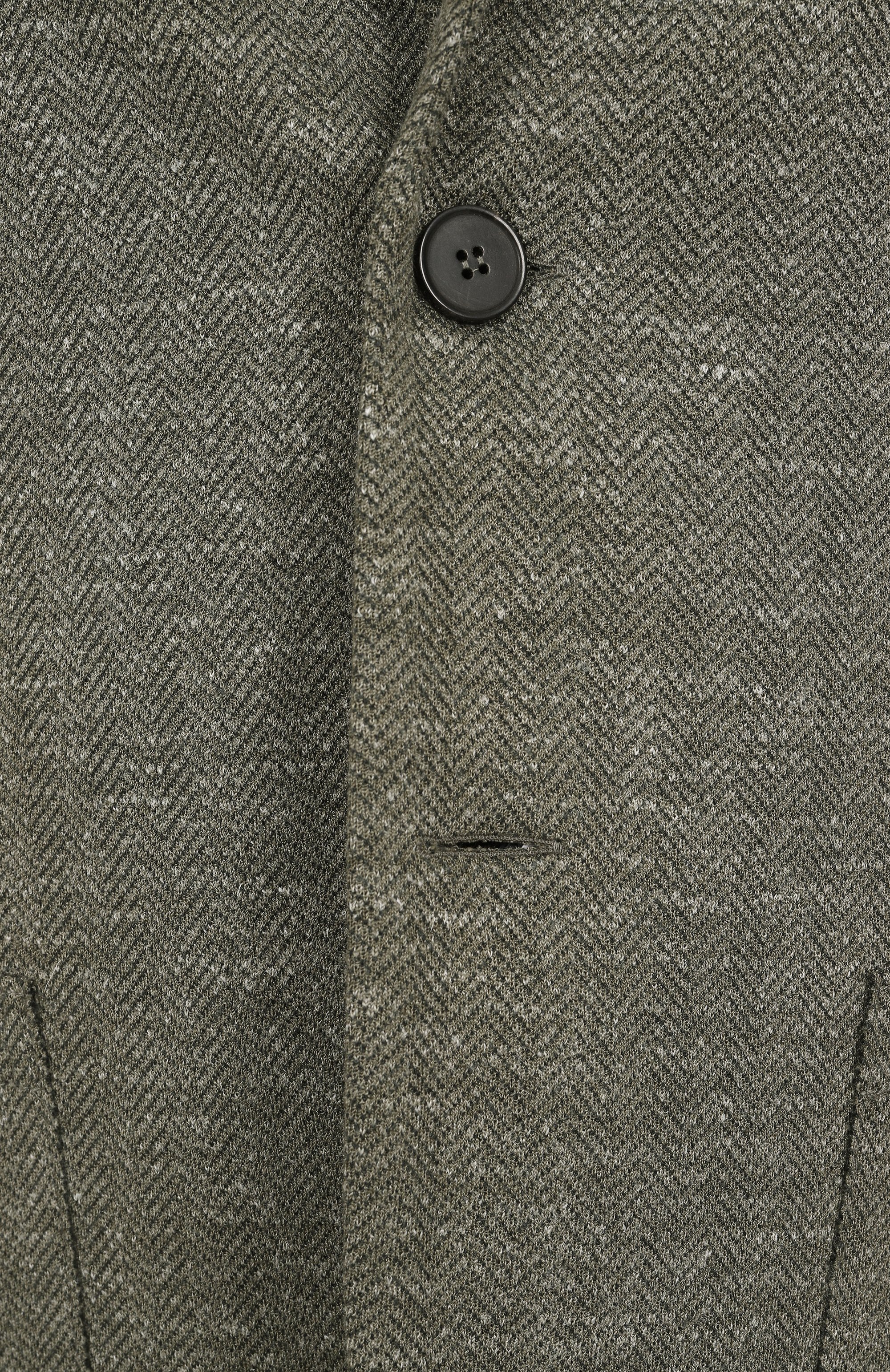 Пиджак из шерсти и шелка HARRIS WHARF LONDON, арт. C8P22PPN, фото 8