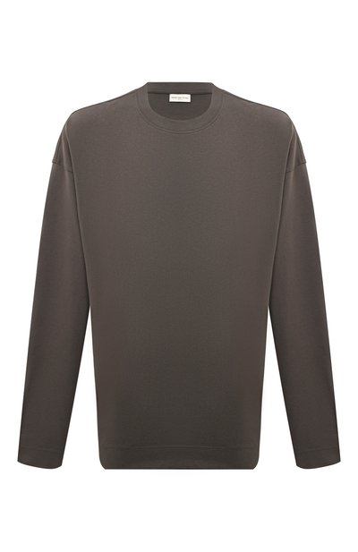 Мужская хлопковый лонгслив DRIES VAN NOTEN, �арт. 242-021113-9603