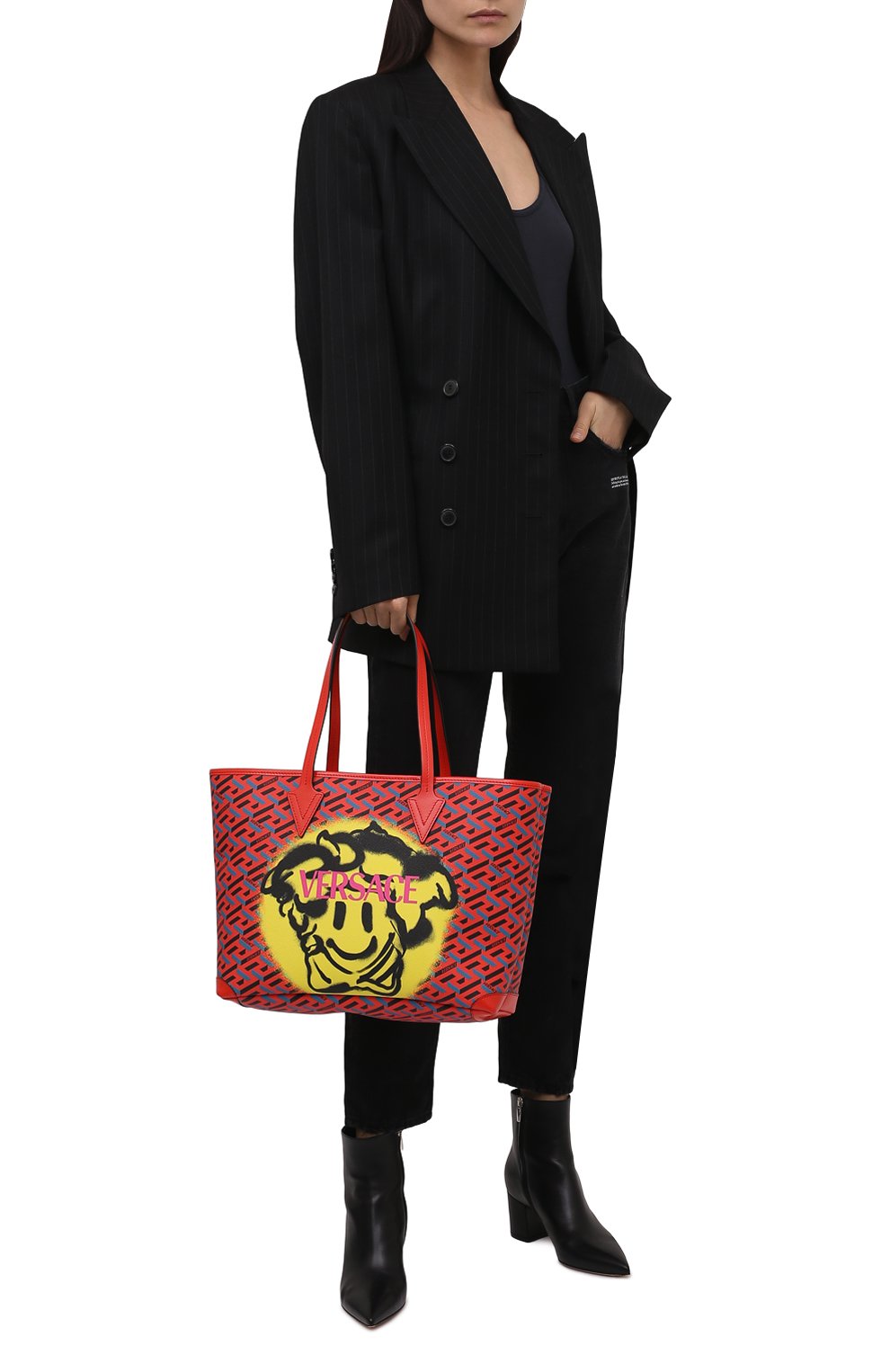 Сумка-шопер monogram VERSACE, арт. 1002218/1A02013, фото 3