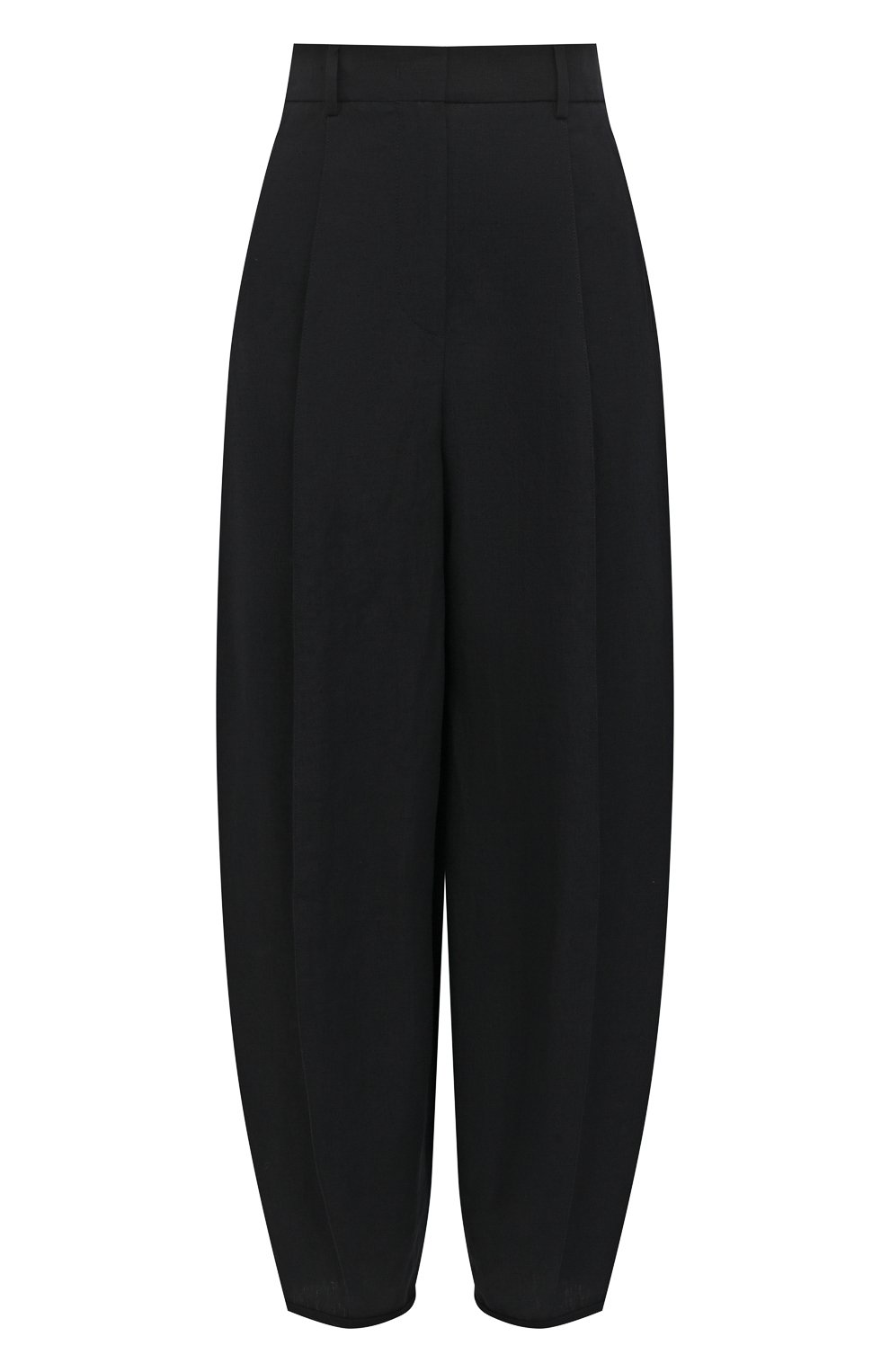 Льняные брюки GIORGIO ARMANI темно-синего цвета по цене 106500 руб., арт. 2SHPP0MV/T036J, фото 1 Льняные брюки GIORGIO ARMANI, арт. 2SHPP0MV/T036J, фото 1