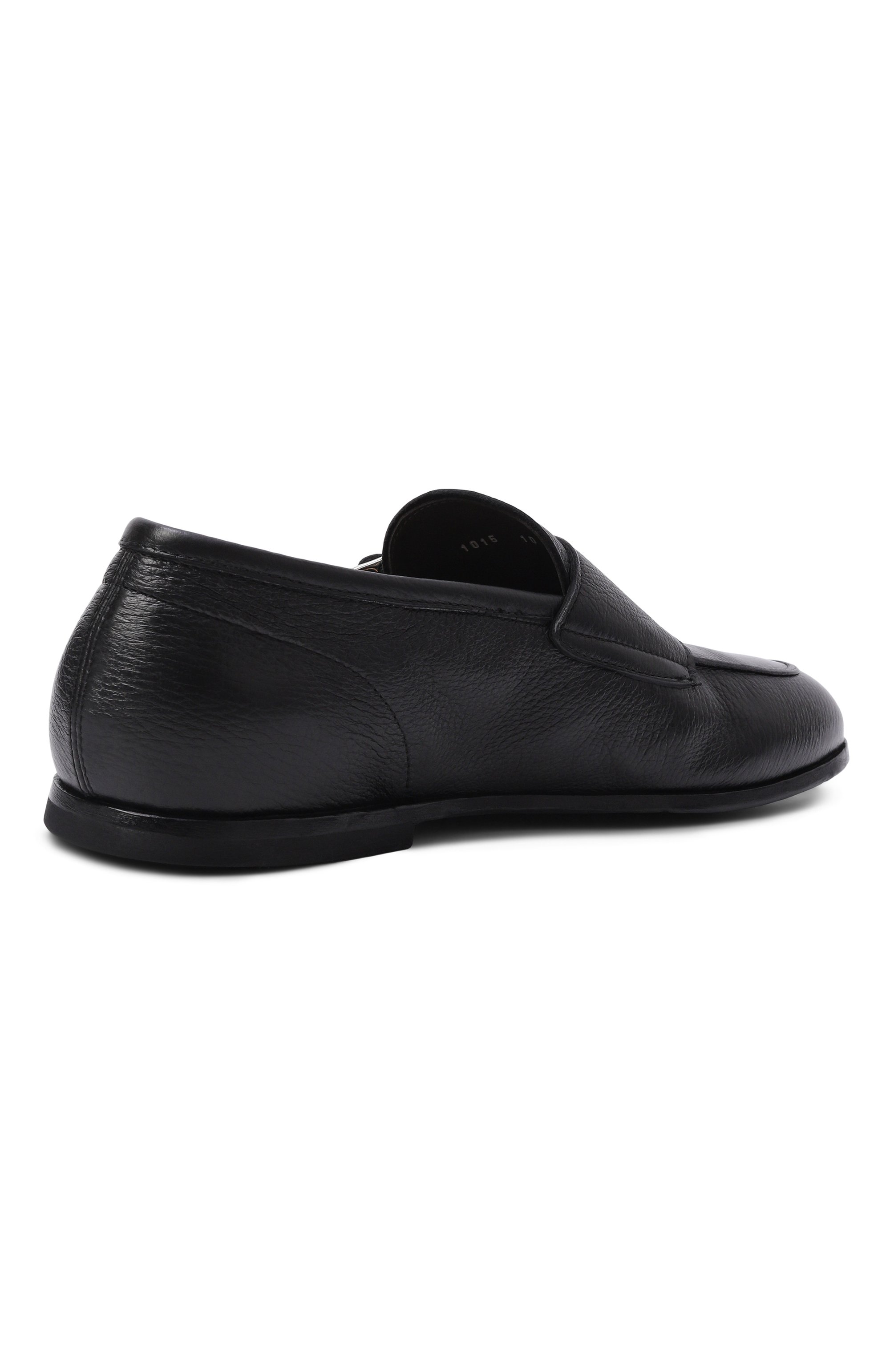 Кожаные монки GREEN GEORGE черного цвета по цене 58550 руб., арт. 1015/CERV0, фото 4 Кожаные монки GREEN GEORGE, арт. 1015/CERV0, фото 4