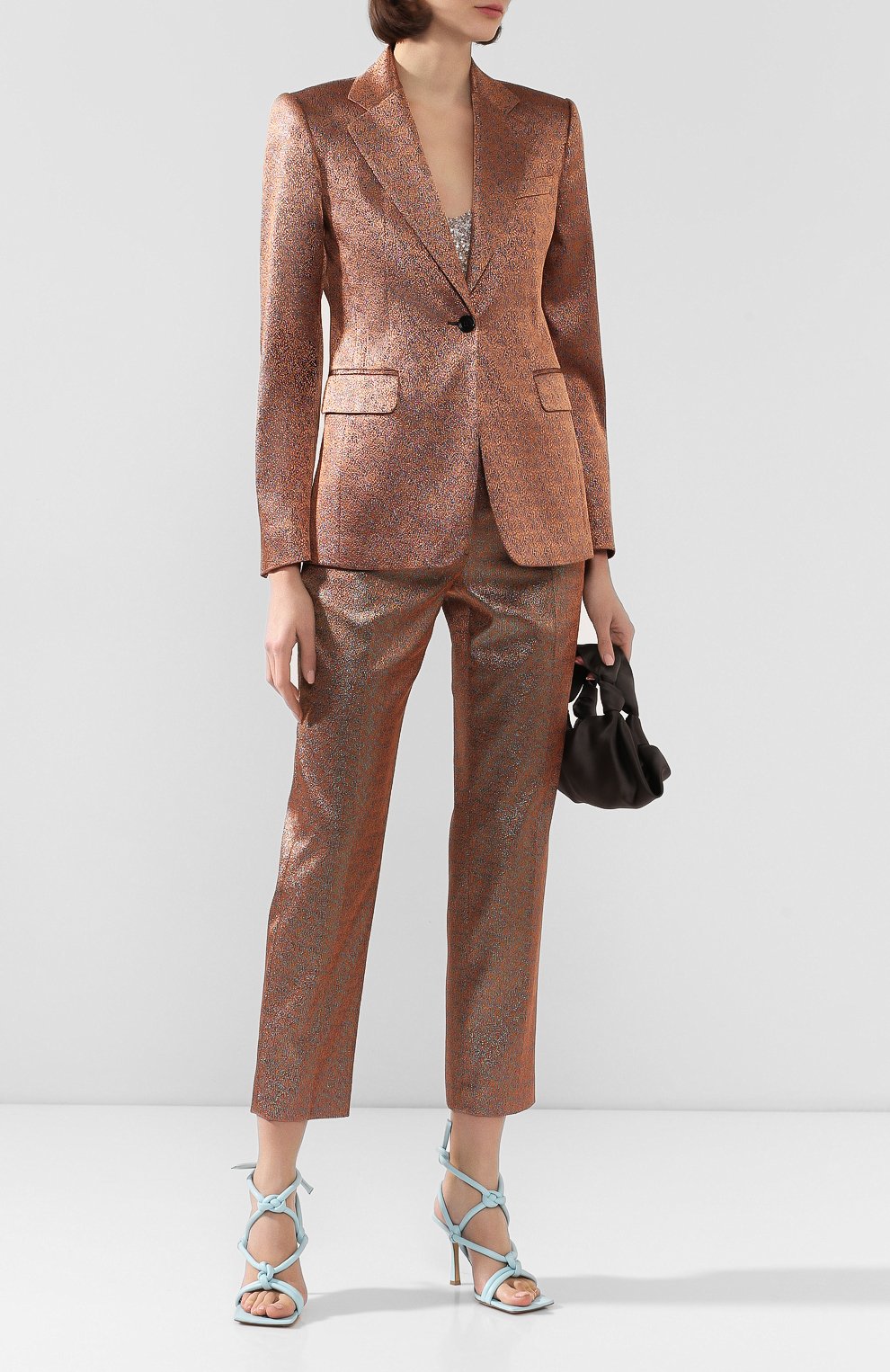 Жакет DRIES VAN NOTEN золотого цвета по цене 108000 руб., арт. 192-10420-8141, фото 2 Жакет DRIES VAN NOTEN, арт. 192-10420-8141, фото 2