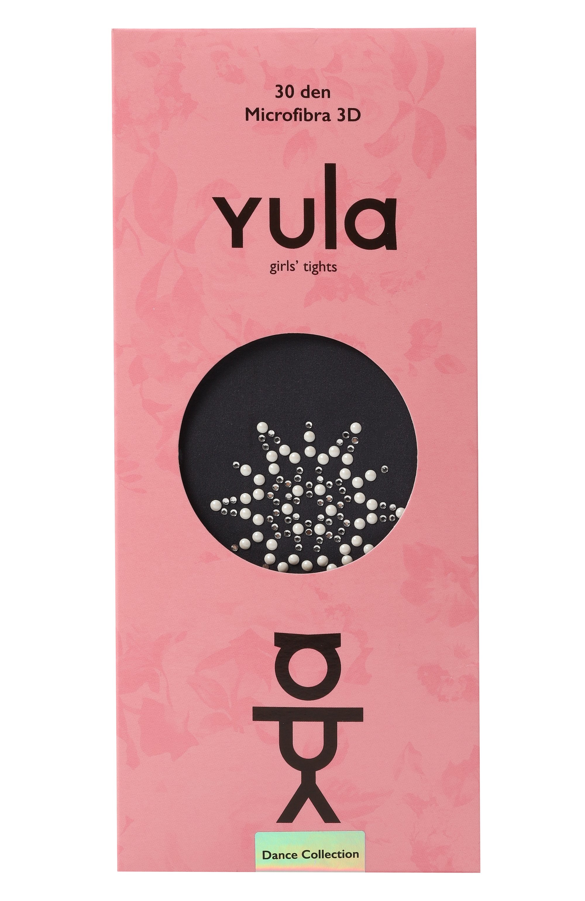 Колготки party collection 30 den YULA темно-серого цвета по цене 1590 руб., арт. YU-98, фото 1 Колготки party collection 30 den YULA, арт. YU-98, фото 1