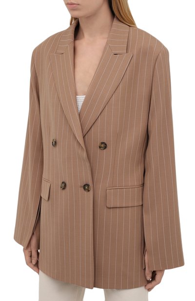 Двубортный жакет MSGM, арт. 3141MDG10A 217601, фото 3