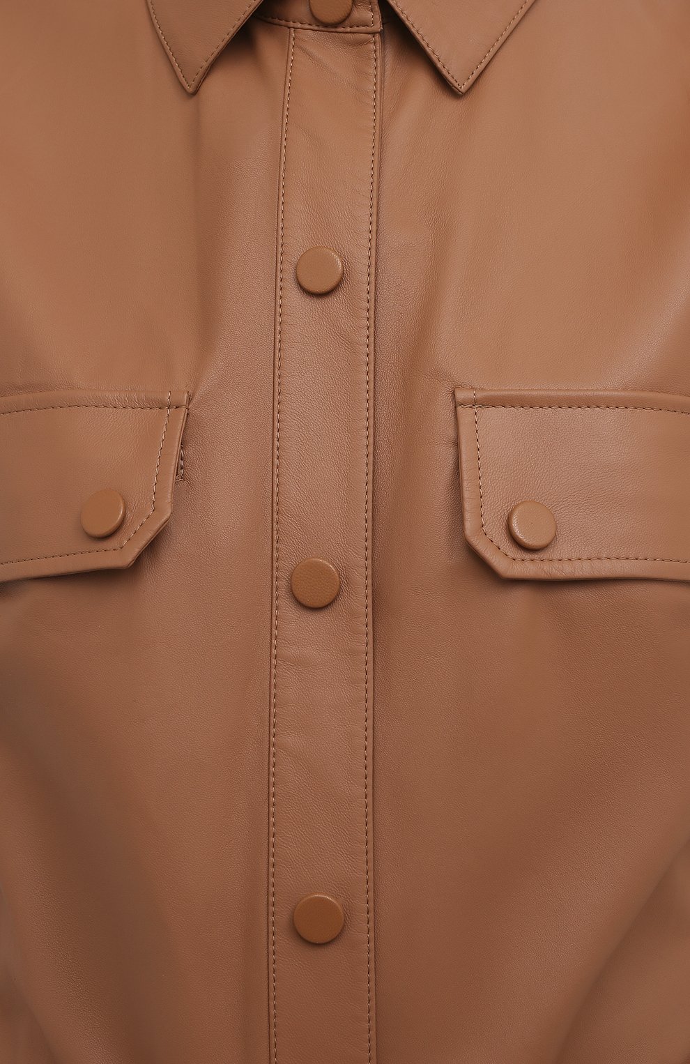 Кожаный комбинезон YVES SALOMON, арт. 20EYP231XXAPAR, фото 5