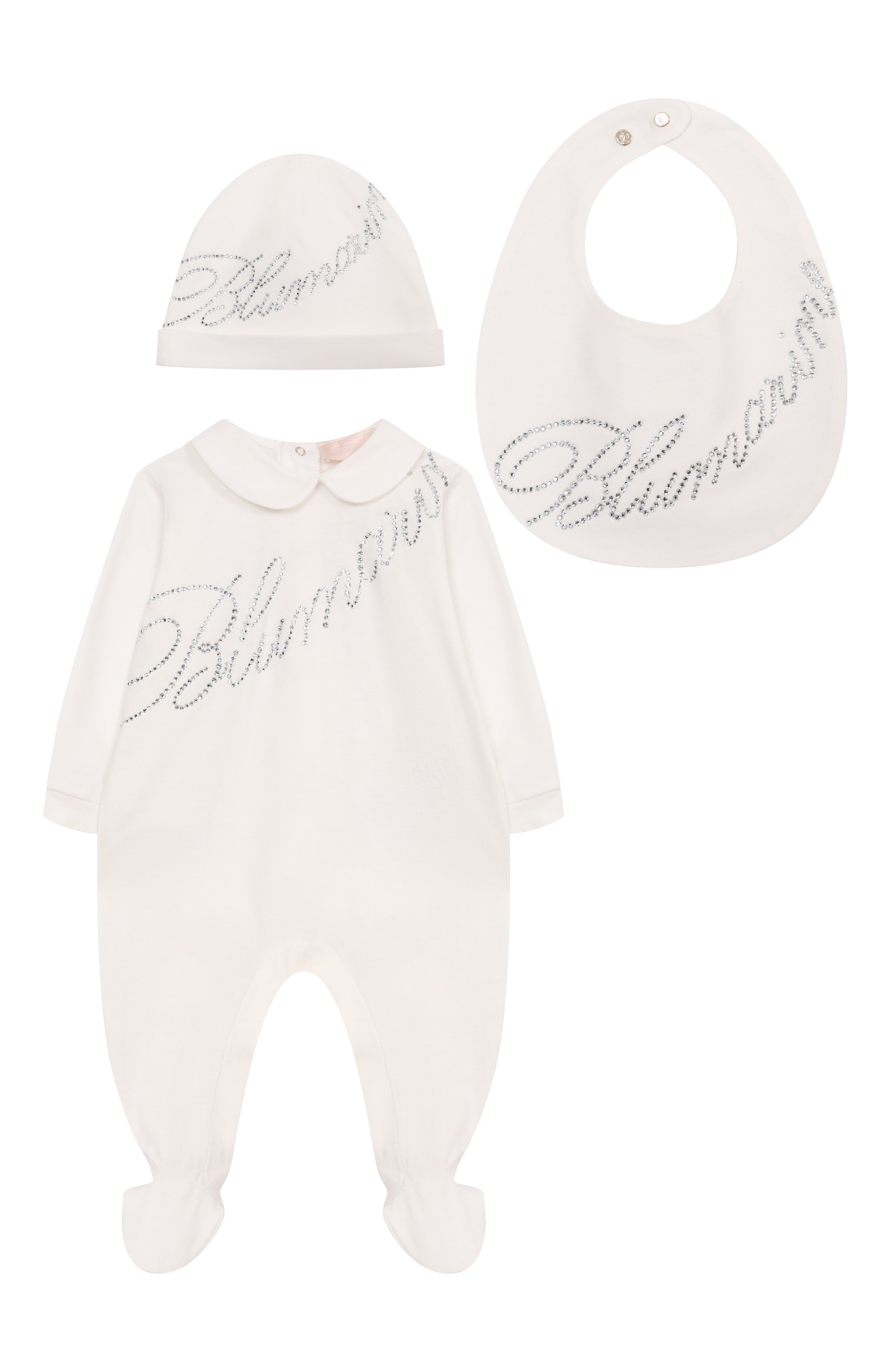 Комплект из трех предметов BLUMARINE, арт. BNKT001.0.JF054/3M-9M, фото 1