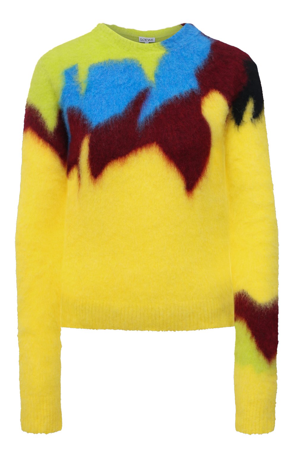 Свитер LOEWE желтого цвета по цене 89950 руб., арт. S540Y14K66, фото 1 Свитер LOEWE, арт. S540Y14K66, фото 1