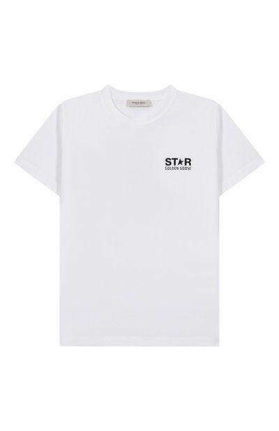 Хлоп�ковая футболка GOLDEN GOOSE DELUXE BRAND, арт. GKP01263.P000888, фото 1