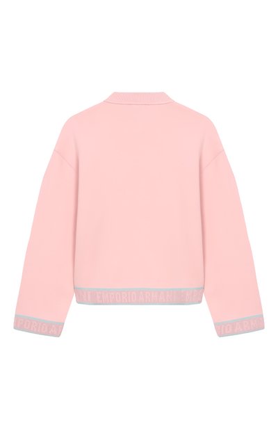 Костюм из толстовки и брюк EMPORIO ARMANI светло-розового цвета по цене 34200 руб., арт. EG000797/AF10126, фото 3 Костюм из толстовки и брюк EMPORIO ARMANI, арт. EG000797/AF10126, фото 3