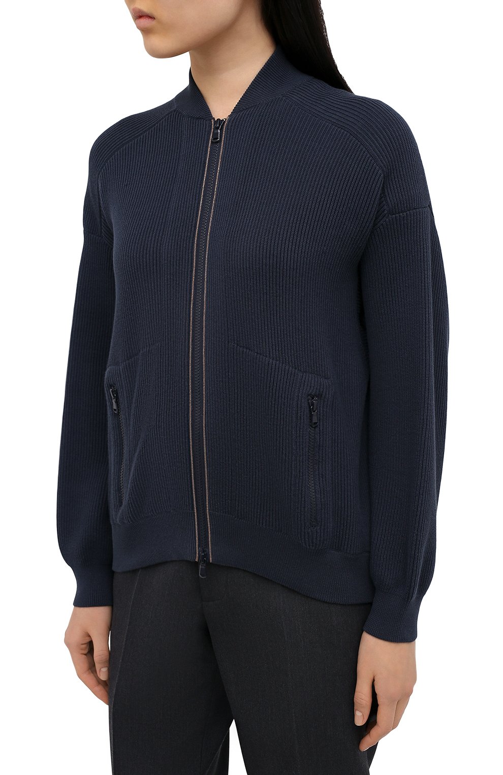 Хлопковый кардиган BRUNELLO CUCINELLI, арт. M19197706, фото 3