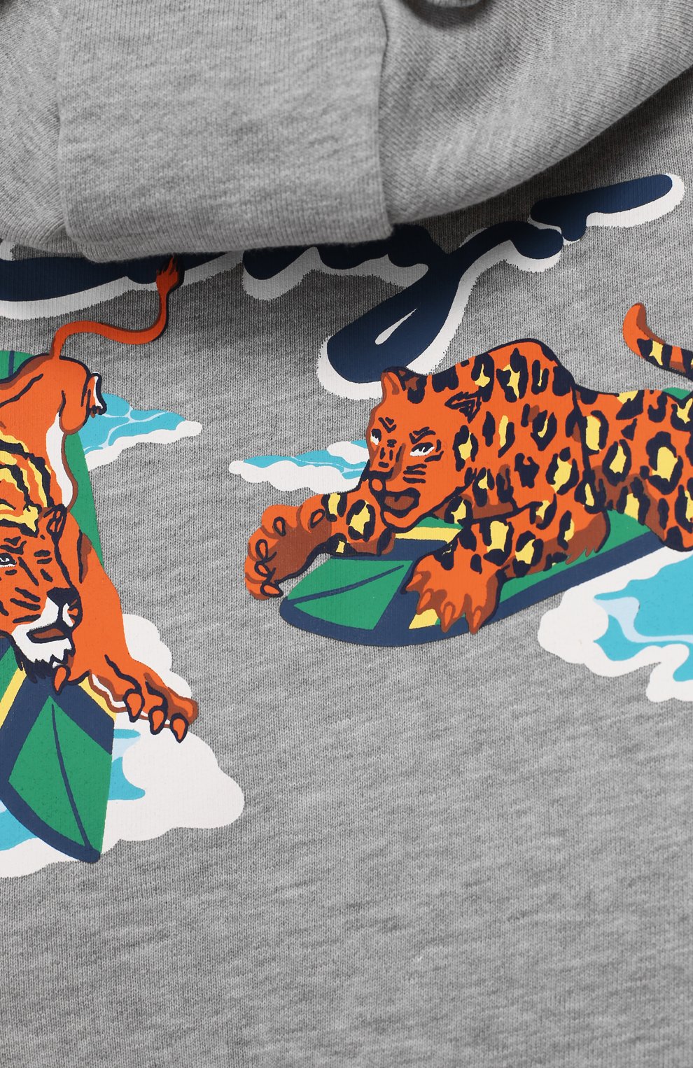 Хлопковый кардиган с капюшоном KENZO, арт. KN17507/2A, фото 3