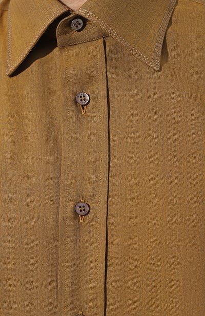 Хлопковая рубашка ZILLI, арт. CLAA03ZS13170ZS355451, фото 5