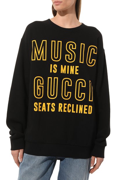 Хлопковое худи GUCCI, арт. 617964 XJDXB, фото 3