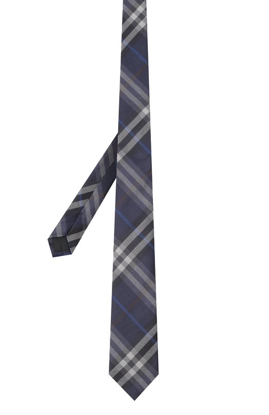 Шелковый галстук Burberry 8121592 Синий  8121592 Фото 3