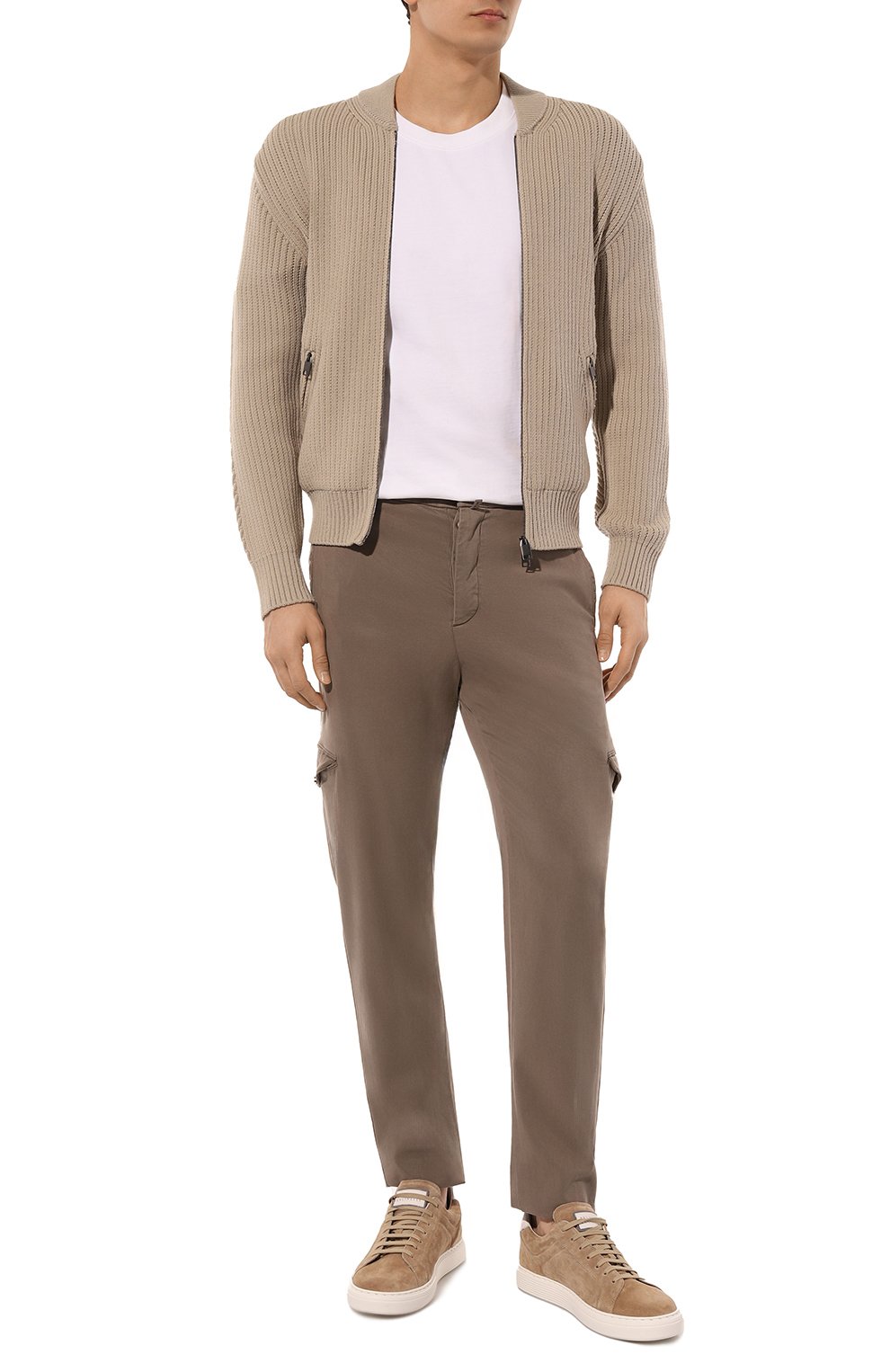 Брюки-карго из лиоцелла KITON, арт. UPLACTK0607D, фото 2