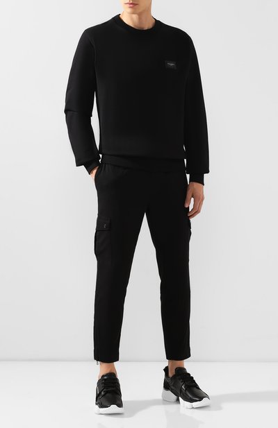 Кожаные кроссовки jaw GIVENCHY, арт. BH001NH0FA, фото 2