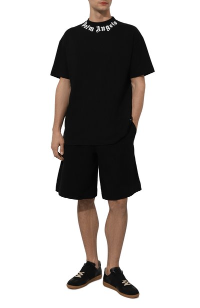 Хлопковая футболка PALM ANGELS, арт. PMAA001F24JER007, фото 2