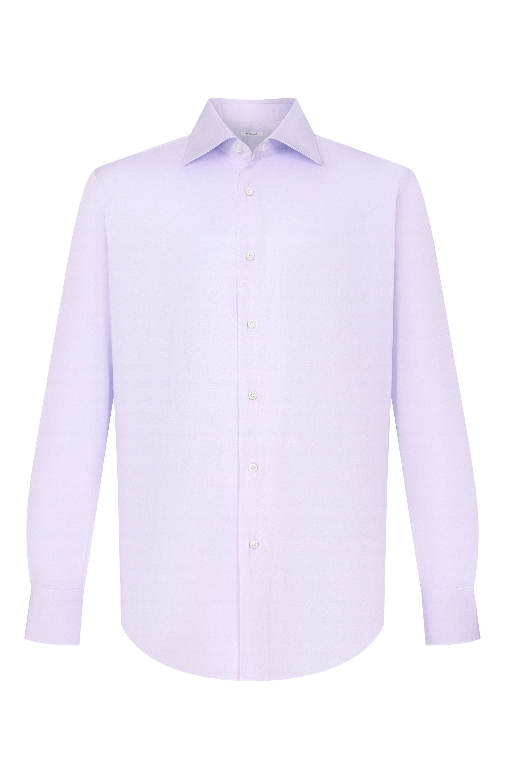 Хлопковая сорочка FRAY сиреневого цвета по цене 56600 руб., арт. TAMIGI/721, фото 1 Хлопковая сорочка FRAY, арт. TAMIGI/721, фото 1