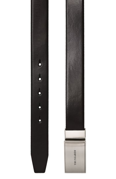 Двусторонний ремень TRUSSARDI светло-коричневого цвета по цене 7500 руб., арт. 71L00190-9Y099999, фото 3 Двусторонний ремень TRUSSARDI, арт. 71L00190-9Y099999, фото 3