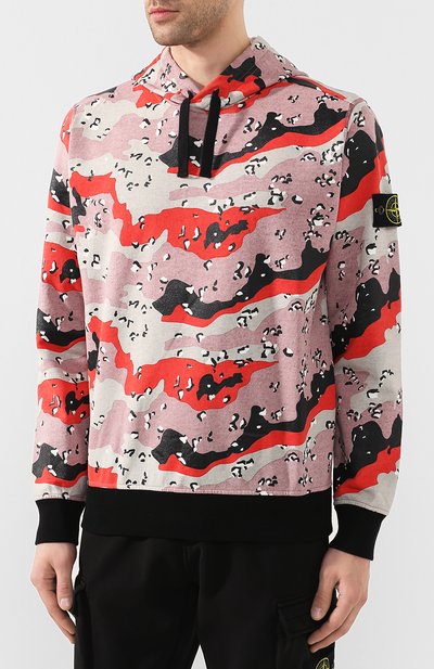 Хлопковое худи STONE ISLAND, арт. 7215668E6, фото 3