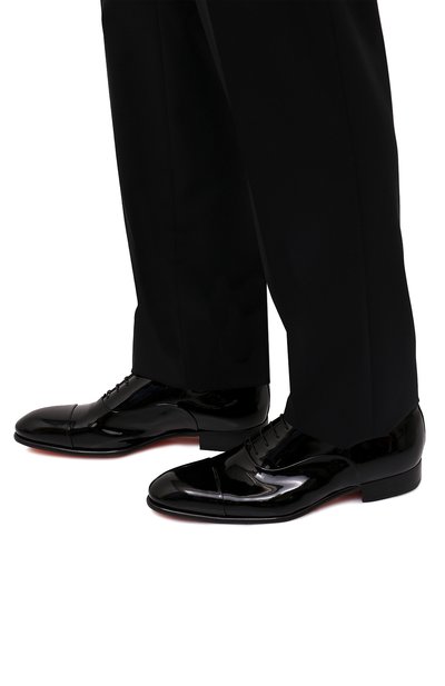 Кожаные оксфорды SANTONI, арт. MCCG12621BC3JVERN01, фото 3