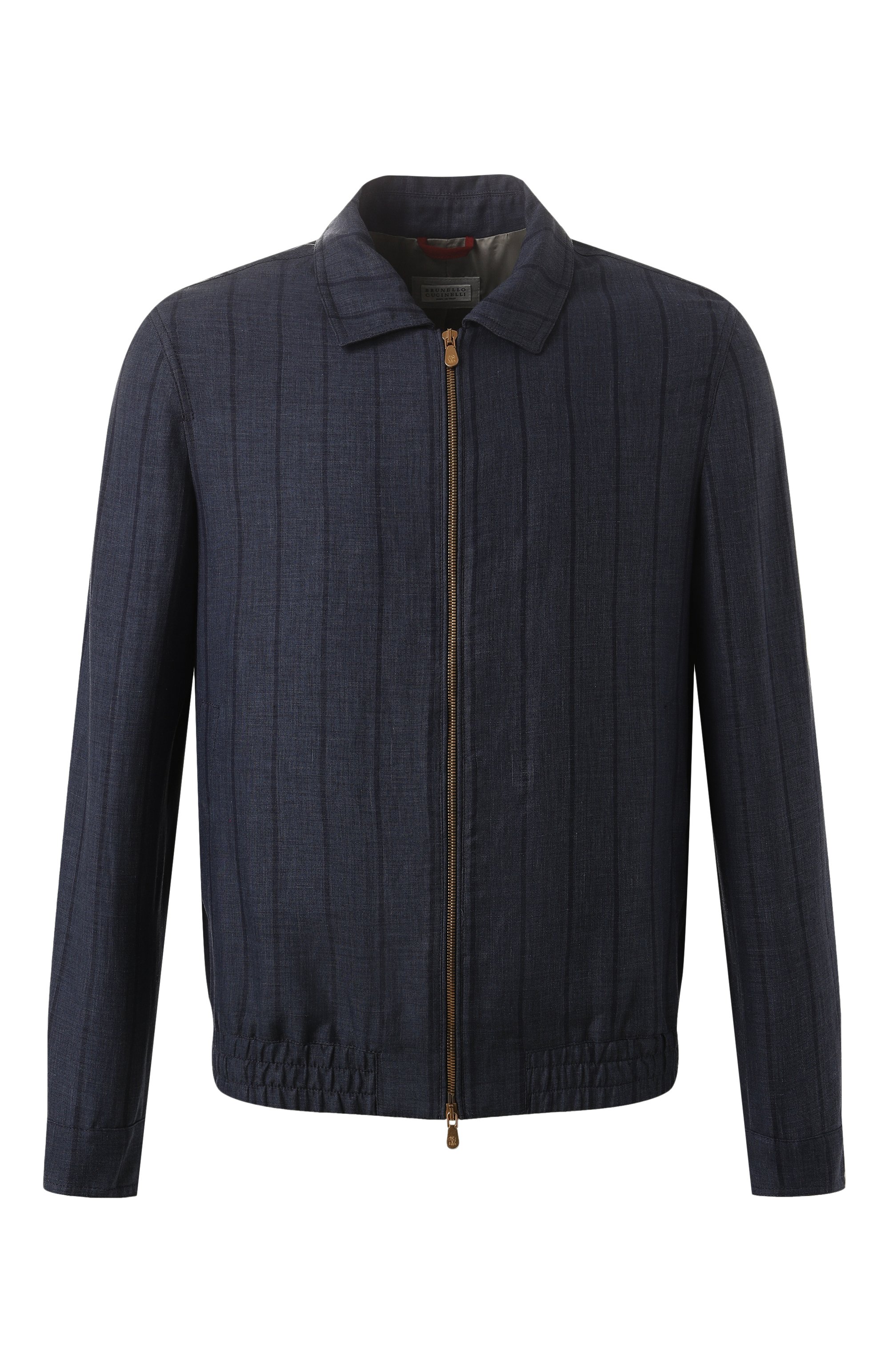 Бомбер из шерсти и льна BRUNELLO CUCINELLI, арт. MW4756205P, фото 1