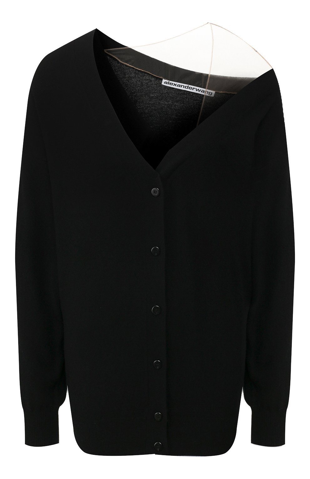 Кардиган из смеси шерсти и вискозы ALEXANDER WANG, арт. 1KC1203007, фото 1