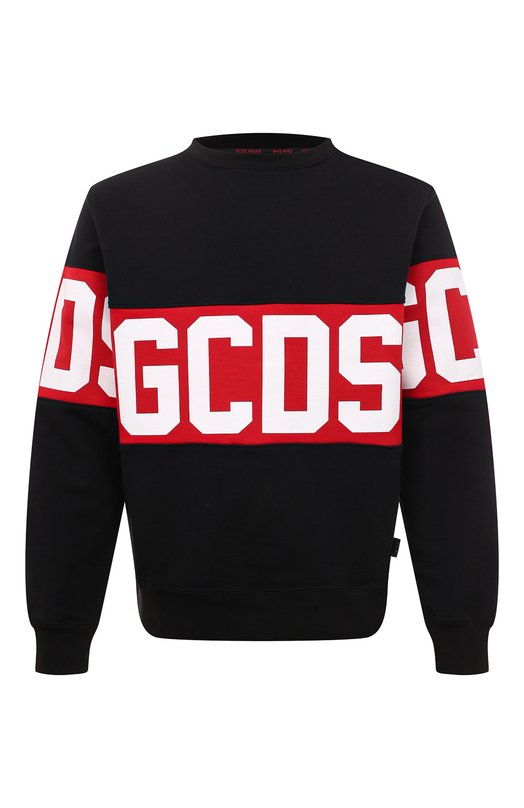 

Хлопковый свитшот GCDS, Чёрный