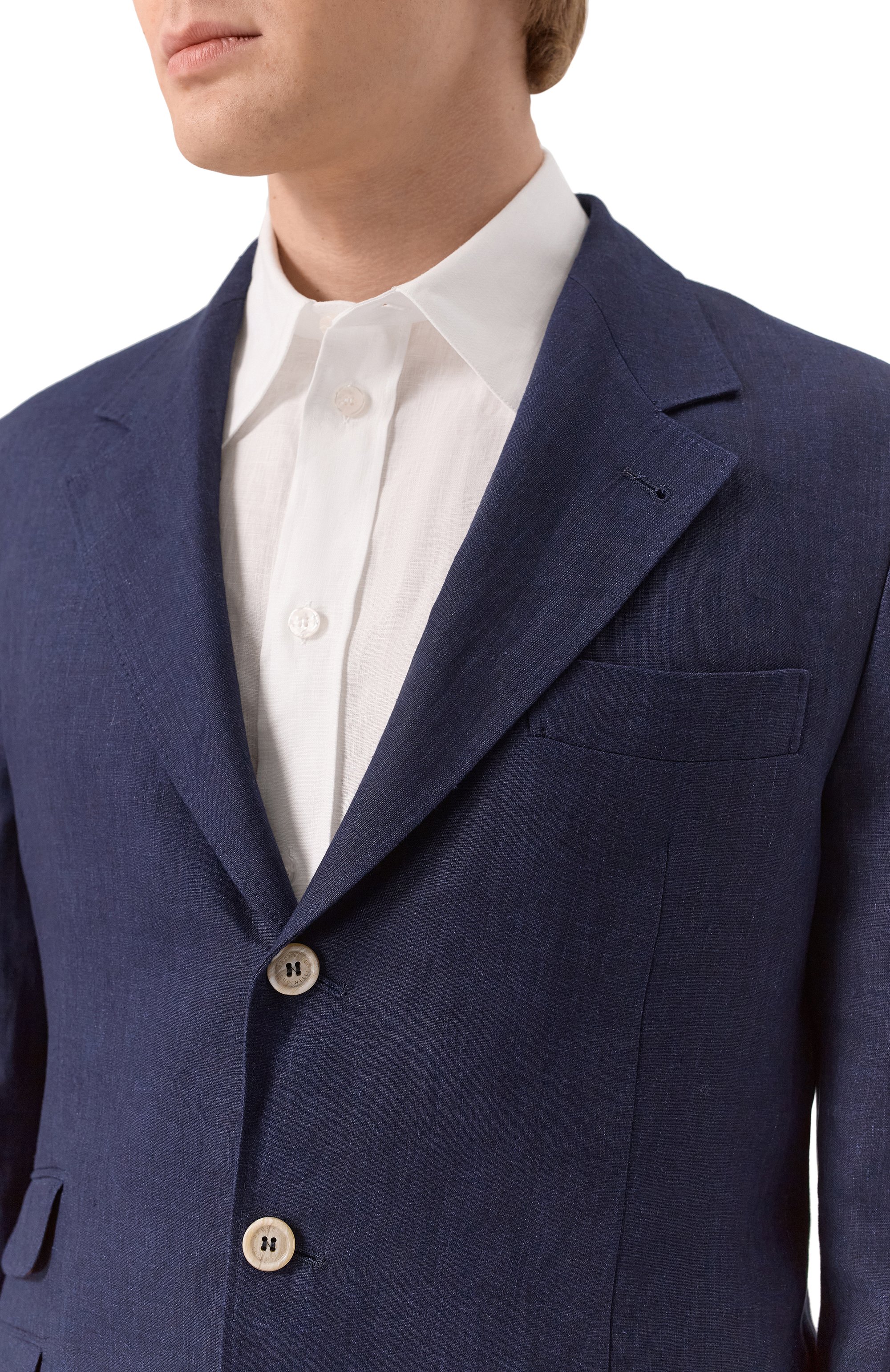 Льняной костюм BRUNELLO CUCINELLI, арт. MB430LDWH, фото 8