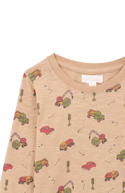 Хлопковый лонгслив BABYBU, арт. BI-B1077W246, фото 3