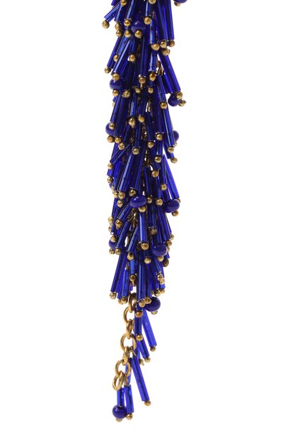 Колье DRIES VAN NOTEN синего цвета по цене 79150 руб., арт. 242-018233-052/G0LD, фото 3 Колье DRIES VAN NOTEN, арт. 242-018233-052/G0LD, фото 3