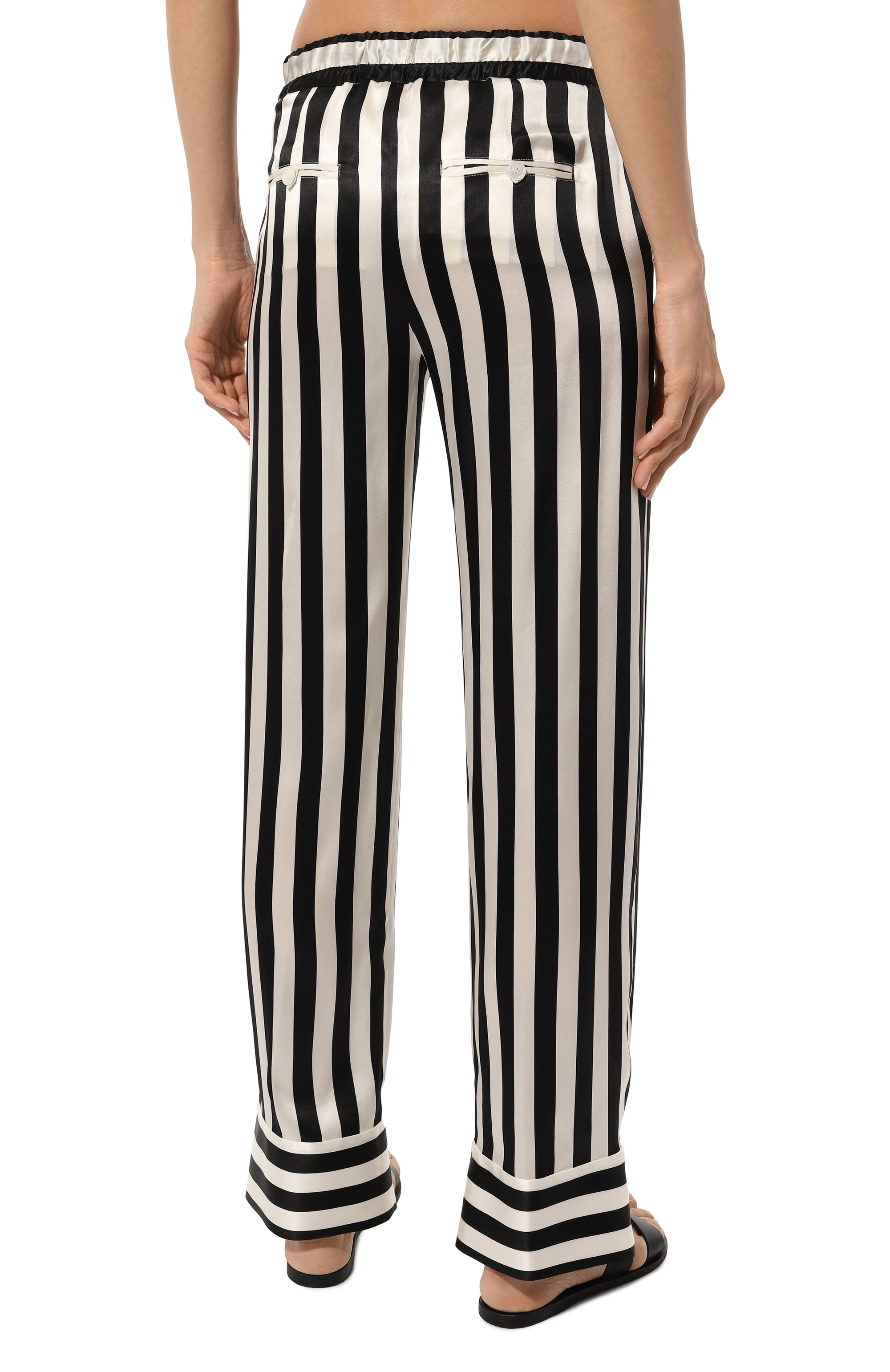 Атласные брюки KITON, арт. D55117K0978C, фото 4