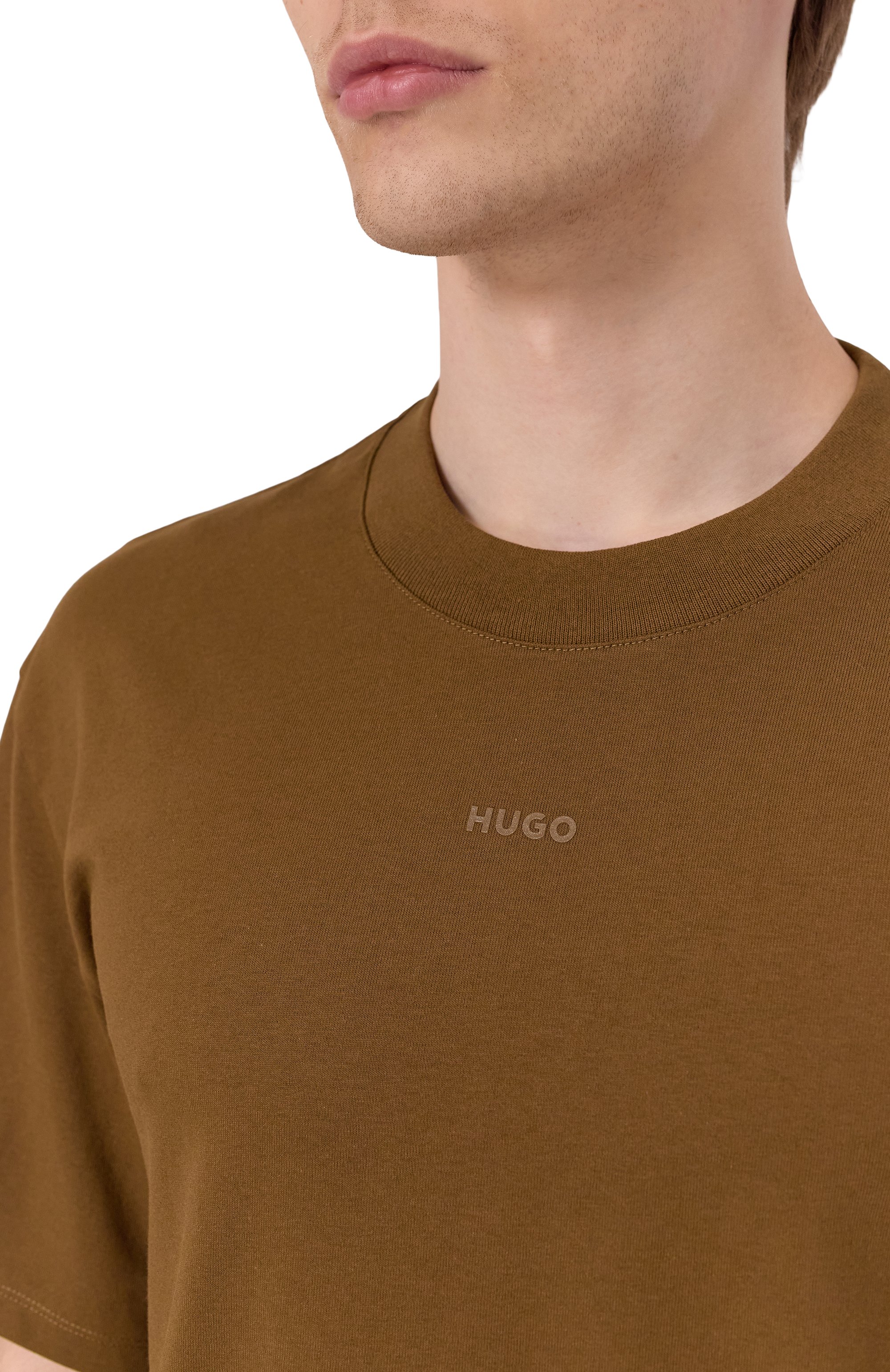 Хлопковая футболка HUGO, арт. 50488330, фото 5