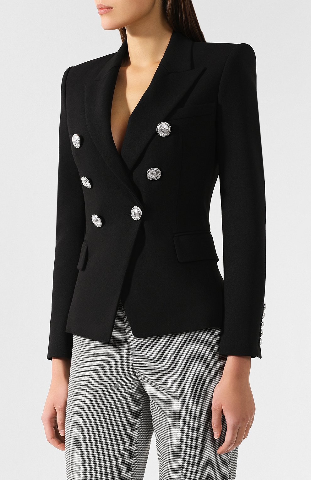 Шерстяной жакет BALMAIN, арт. RF17204/W022, фото 3