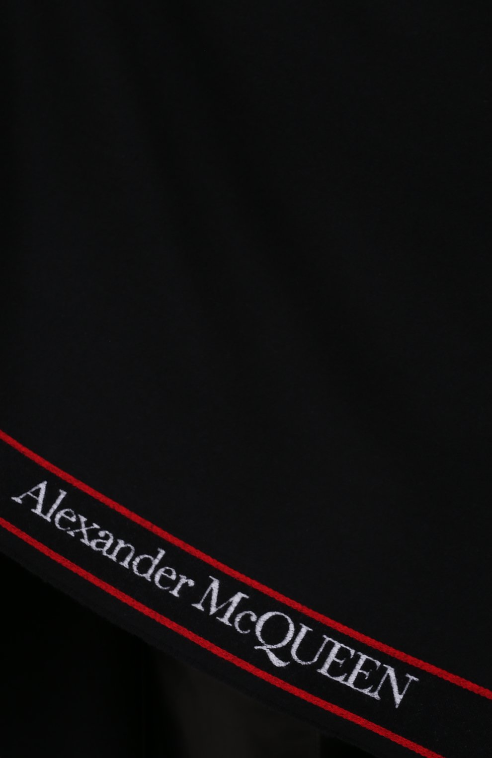 Шерстяная накидка ALEXANDER MCQUEEN, арт. 628293/3777Q, фото 5