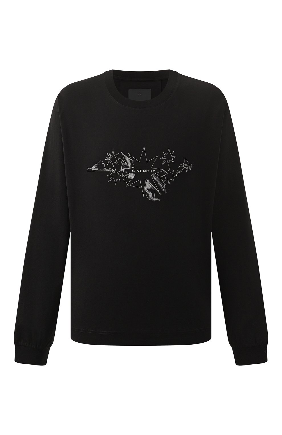 Хлопковый лонгслив GIVENCHY, арт. BM71KP3YN0, фото 1