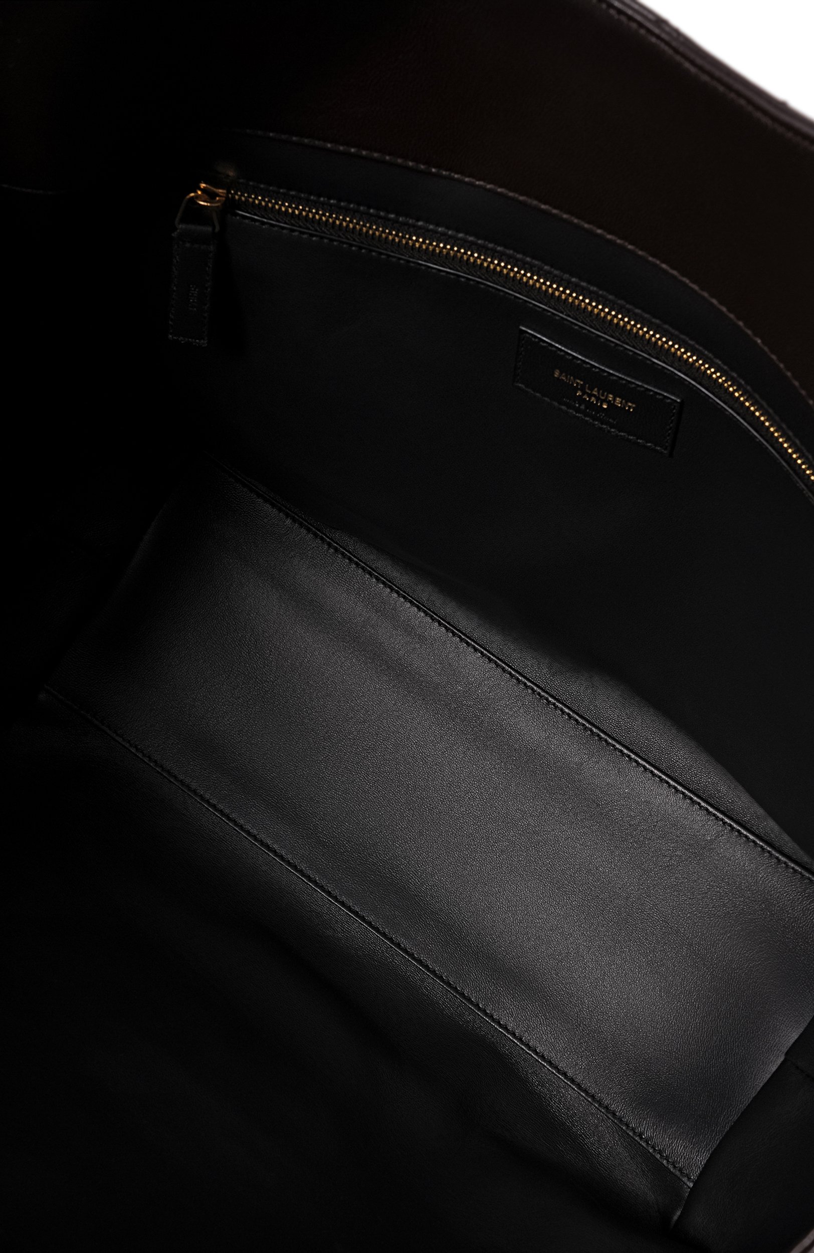 Сумка-тоут icare medium SAINT LAURENT темно-коричневого цвета по цене 599500 руб., арт. 871494/AAANG, фото 5 Сумка-тоут icare medium SAINT LAURENT, арт. 871494/AAANG, фото 5