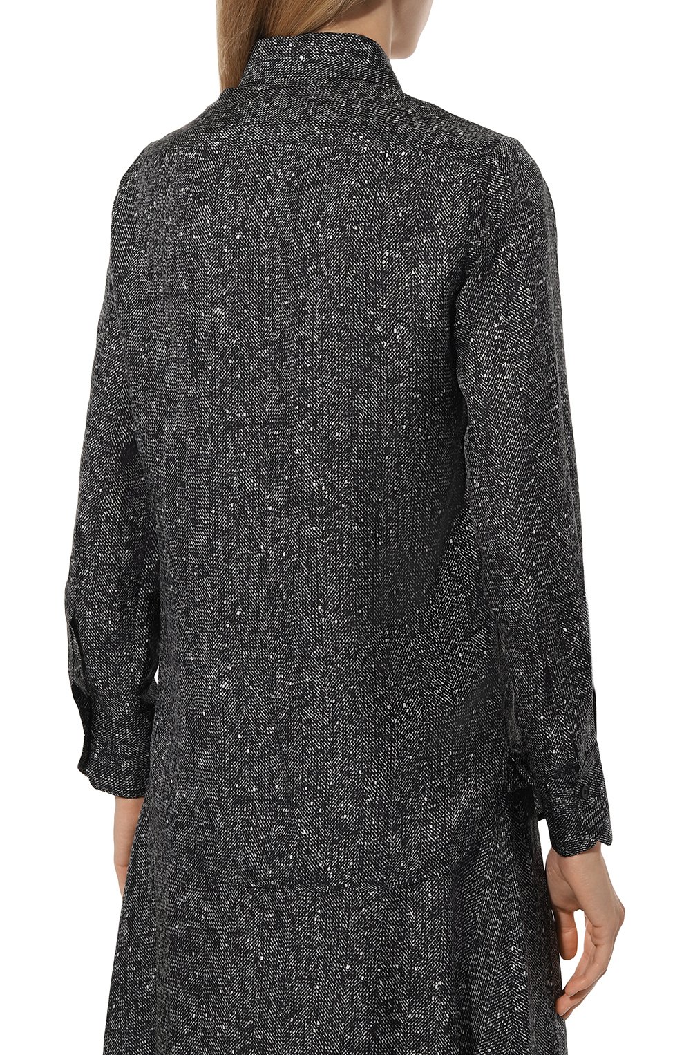 Шелковая блузка KITON, арт. D48407K0531E04, фото 4