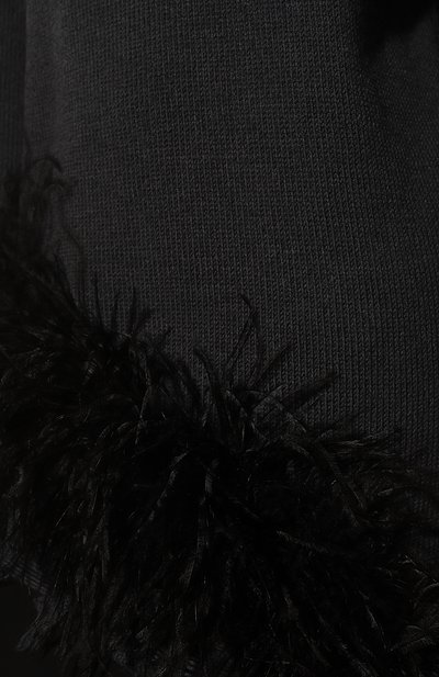 Шерстяной свитер с отделкой перьями AND THE BRAND, арт. W23-JM020-0702-991, фото 5
