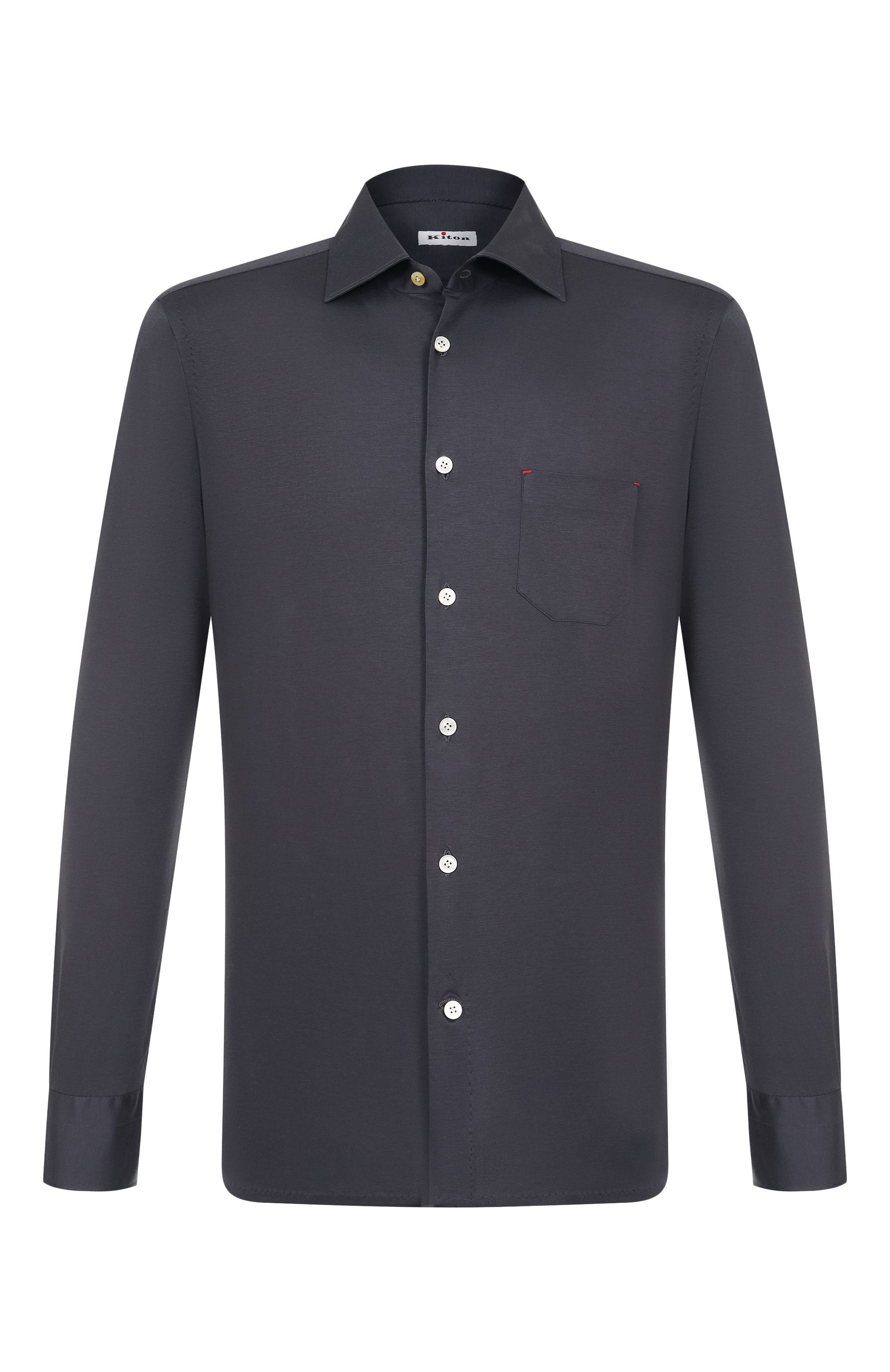 Хлопковая рубашка KITON, арт. UMCNERH0900011, фото 1