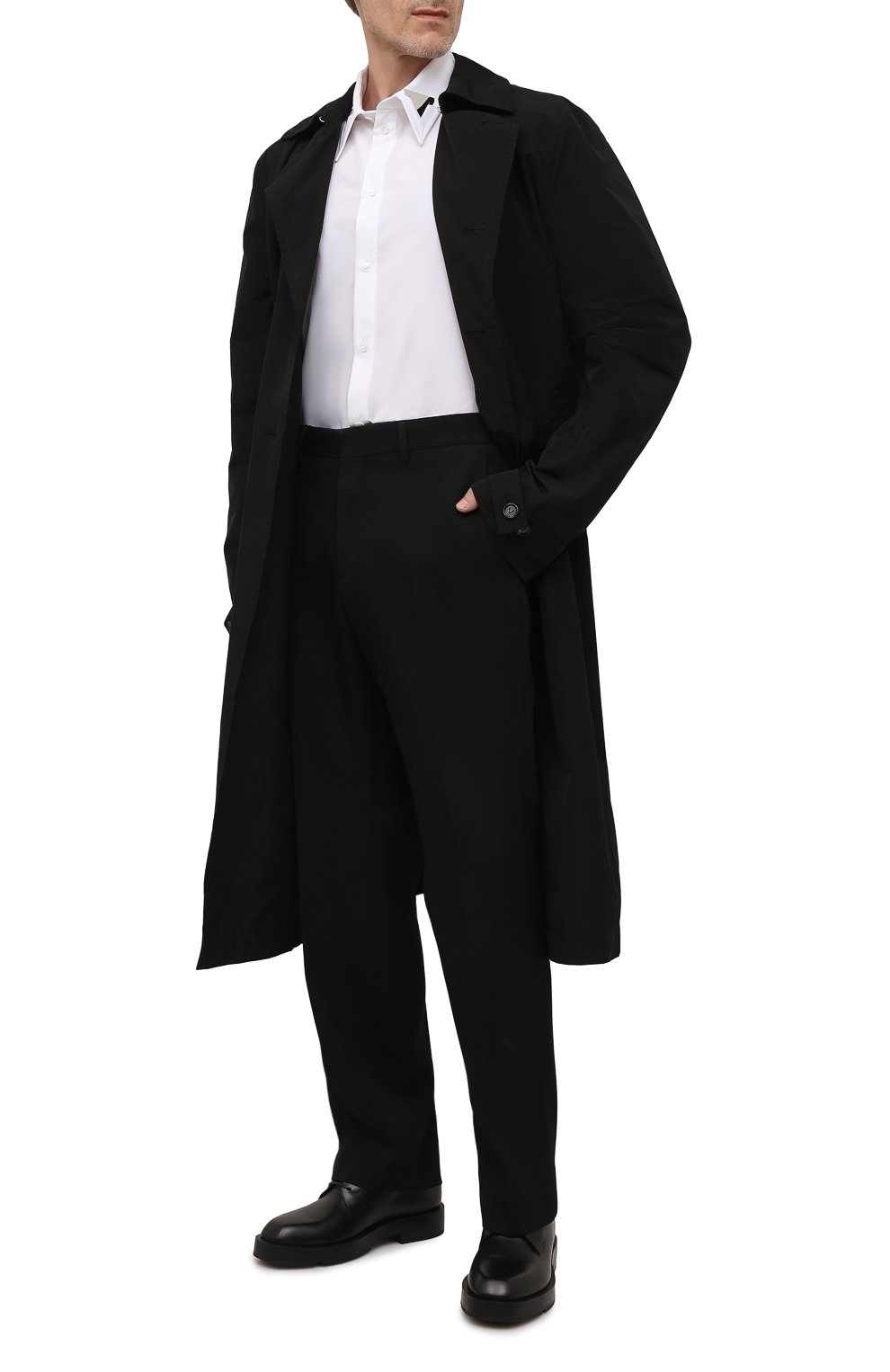 Шерстяные брюки BURBERRY, арт. 8045466, фото 2