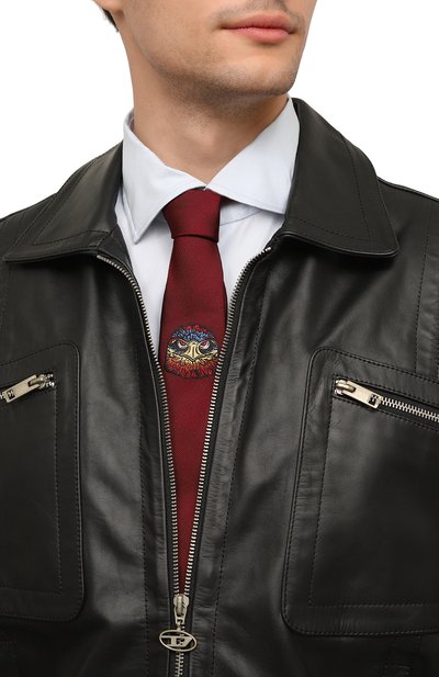 Шелковый галстук GUCCI, арт. 545822 4E017, фото 2