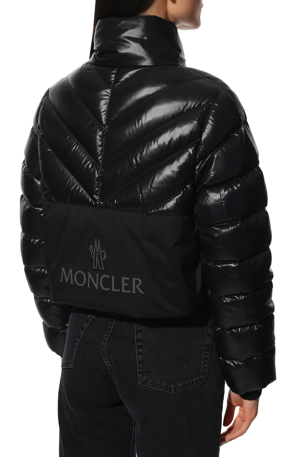 Пуховая куртка morgat MONCLER черного цвета по цене 107500 руб., арт. H1-093-1A000-22-68950, фото 4 Пуховая куртка morgat MONCLER, арт. H1-093-1A000-22-68950, фото 4