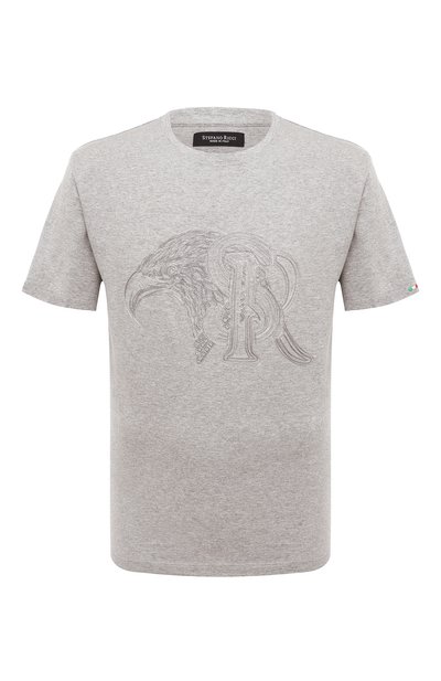 Мужская хлопковая футболка STEFANO RICCI, арт. MNH3302610/803C0