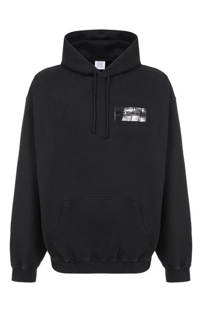 Мужской хлопковое худи VETEMENTS, арт. ME76HD147B/1302 M0LLET0N