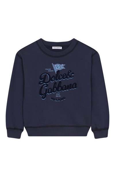 Хлопковый свитшот DOLCE & GABBANA, арт. L4JWKT/G706H/2-6