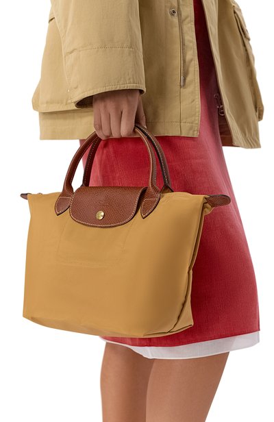 Сумка le pliage original small LONGCHAMP темно-бежевого цвета по цене 18650 руб., арт. L1621089/089, фото 2 Сумка le pliage original small LONGCHAMP, арт. L1621089/089, фото 2