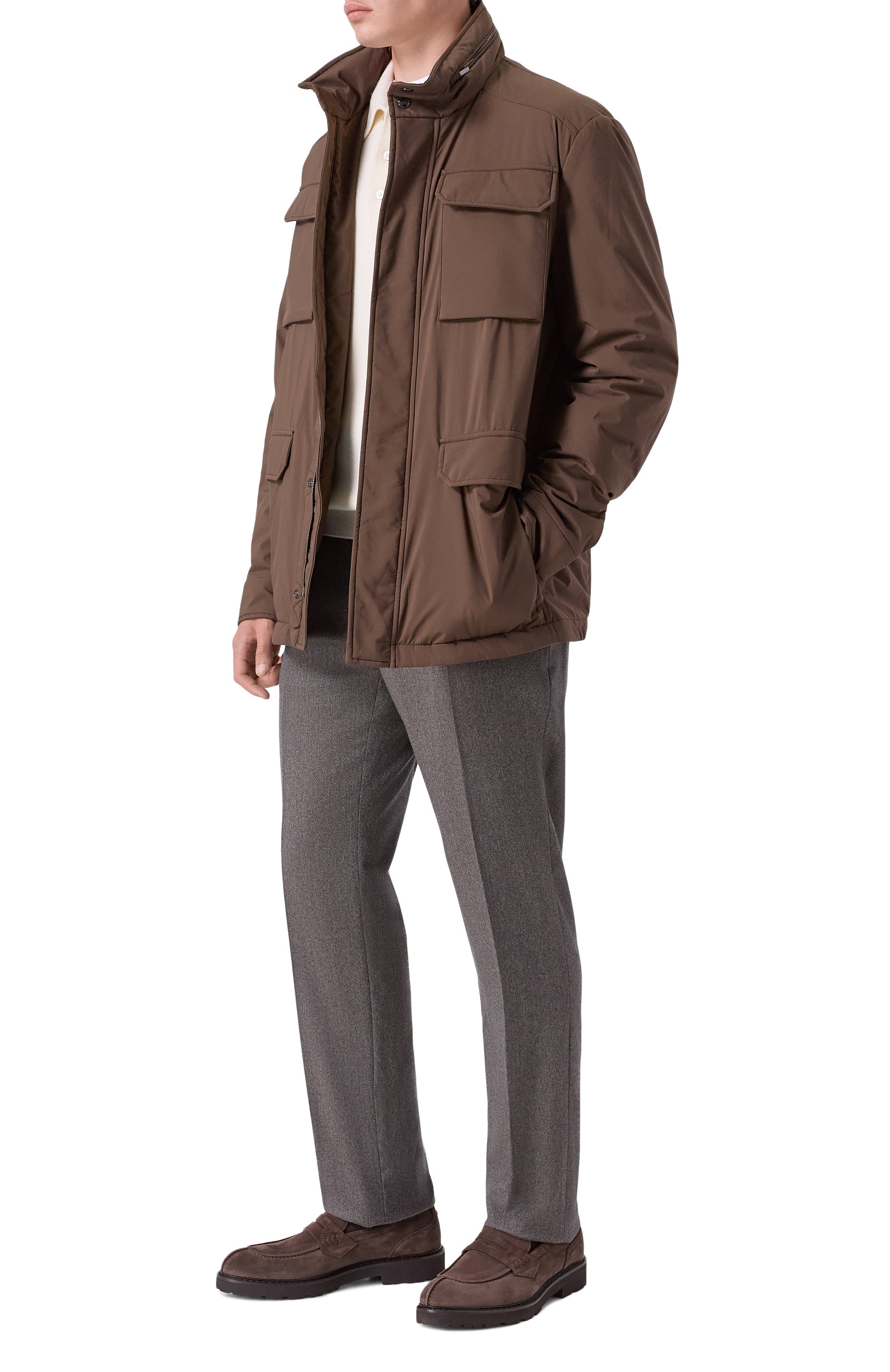 Замшевые пенни-лоферы CANALI, арт. 661211/RB01207, фото 2