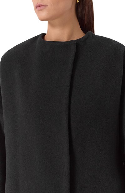 Пальто N21 черного цвета по цене 110000 руб., арт. N032/3062, фото 5 Пальто N21, арт. N032/3062, фото 5