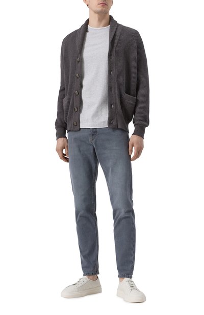 Хлопковая футболка BRUNELLO CUCINELLI, арт. M0B137427, фото 2